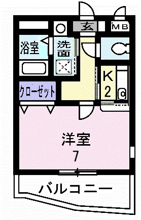 ハイパレスⅡ 間取り