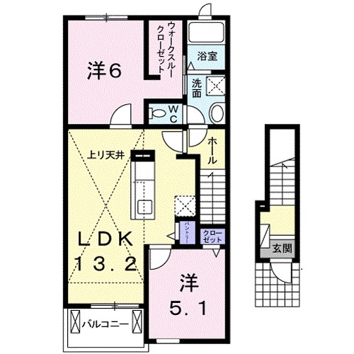 Ｊ＆ＥサウスクレメントⅠ 間取り