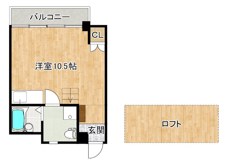 ホーキーポーキー 間取り