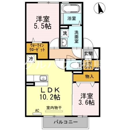 ウィンノーブルA棟 間取り