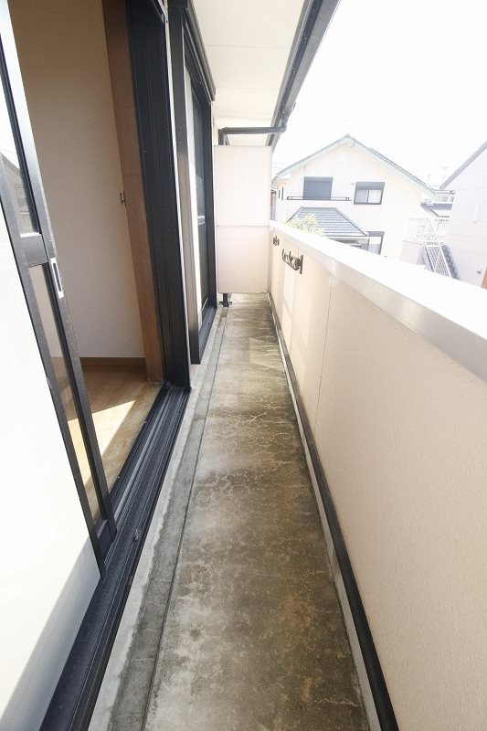 パレけやき弐番館 ベランダ