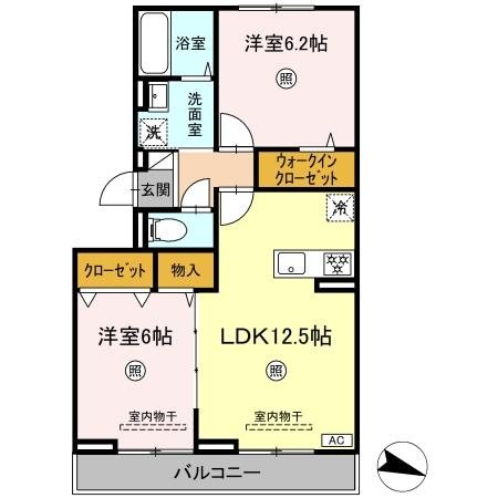ケイ・ハイム 間取り