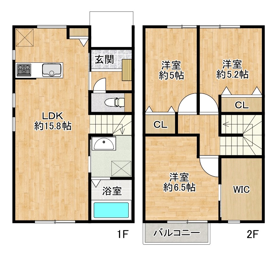 パレート春日原 間取り