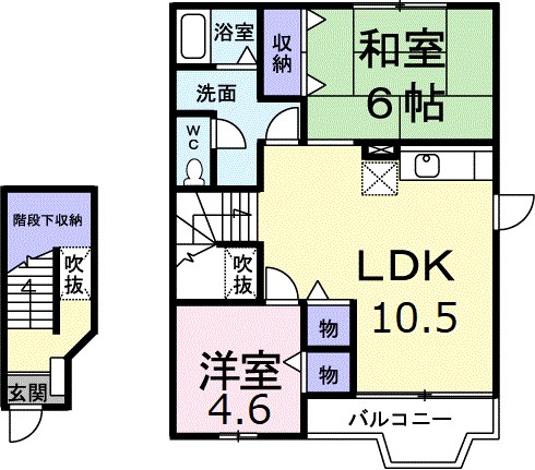 エクセレントパークＡ 間取り