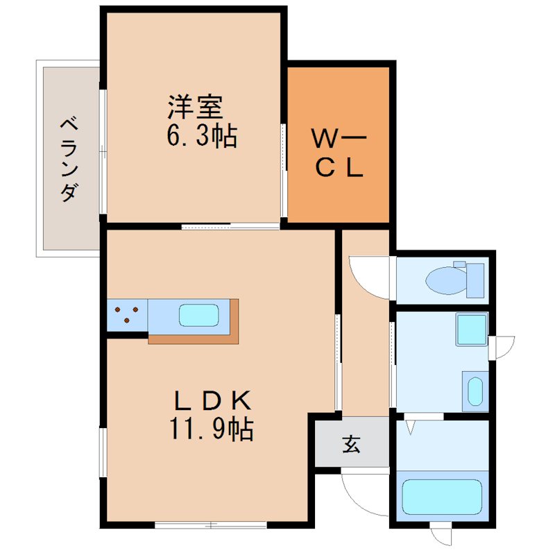 AｖａｎｃｅⅡ 間取り