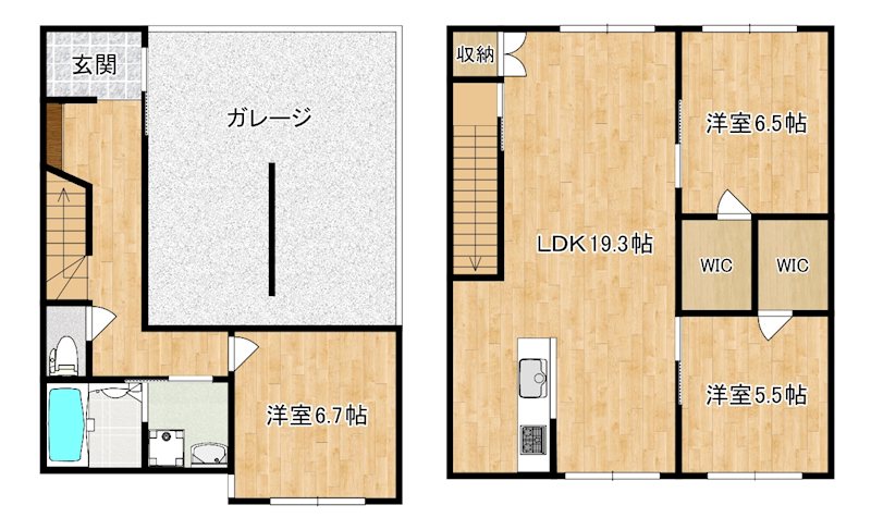 Aurora（アウローラ） 間取り
