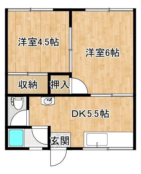 ちとせ荘 間取り