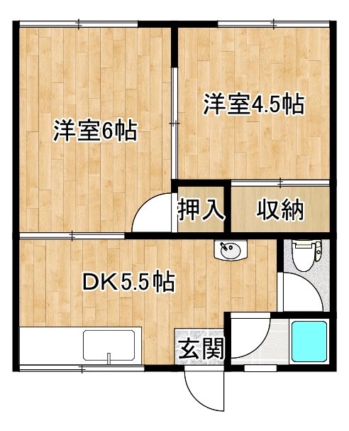 ちとせ荘 間取り