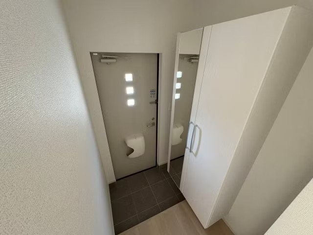 リバーサイド鎗田 玄関