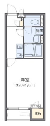 クレイノテルース   間取り