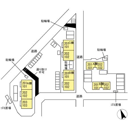 ガーデン青山　1-B 間取り