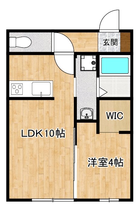 仮）稲吉新築アパート 間取り