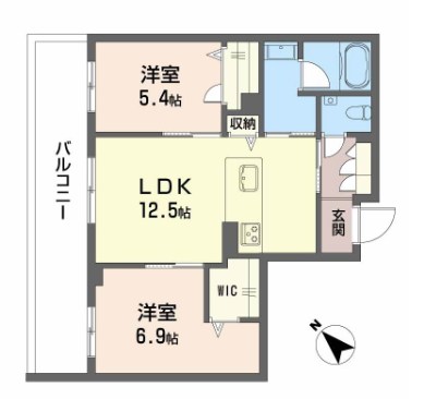 シャーメゾン　トレゾール 間取り
