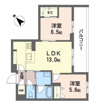 シャーメゾン　トレゾール 間取り