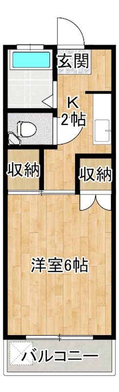 コーポAYA 間取り