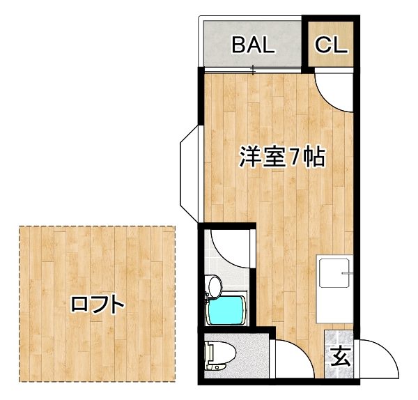 シャーミー諏訪野 間取り