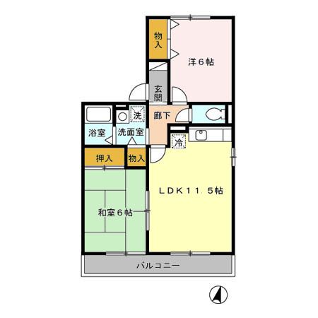 ラヴィタ春日 間取り