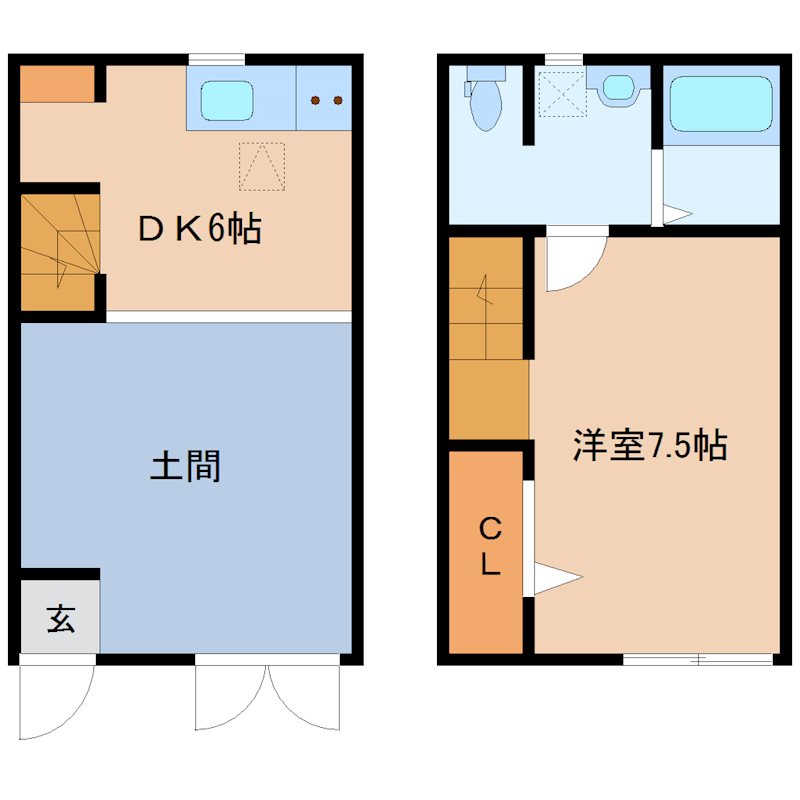 R-BOX大保Ⅰ  間取り