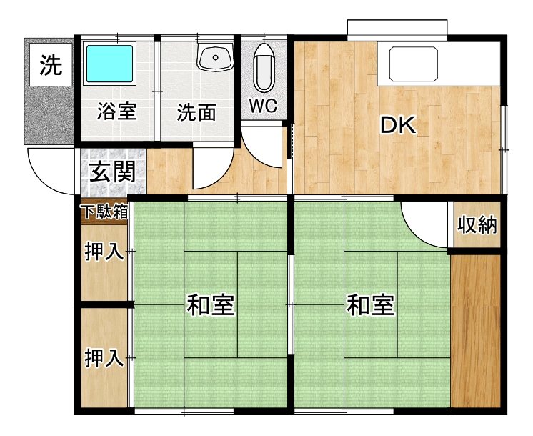 コーポ立石 間取り