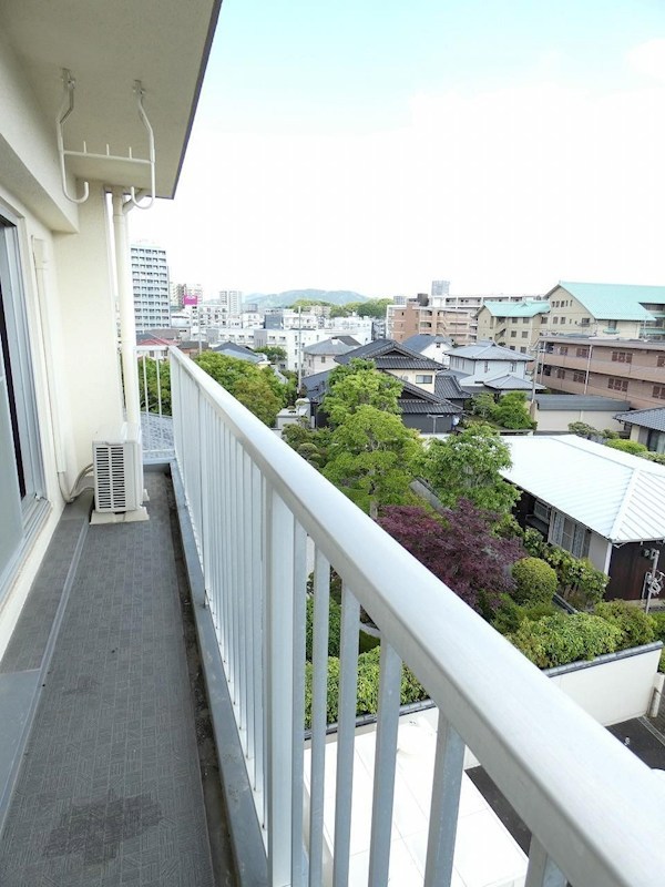 永利ハイツ ベランダ