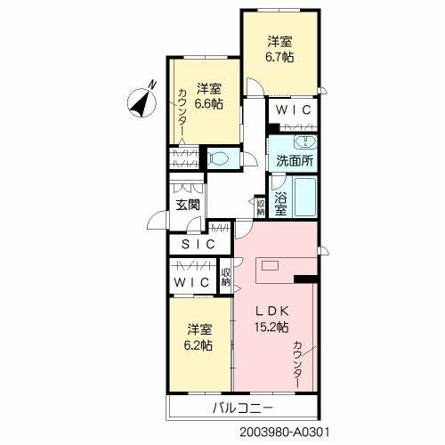 ヴィル・モンタント 間取り