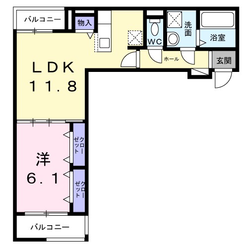 ウィンフィールド博多南 間取り