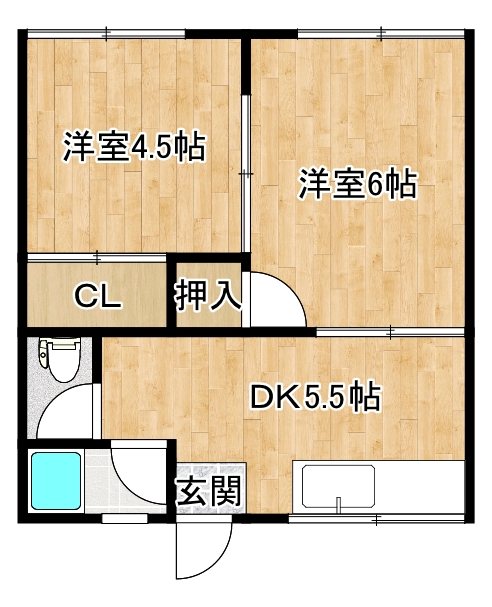 ちとせ荘 間取り