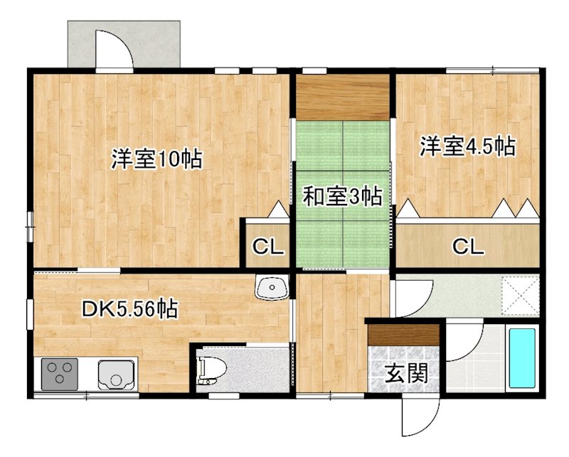 ちとせ荘 間取り