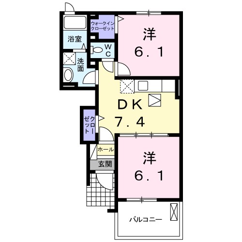 グレイス春日 間取り