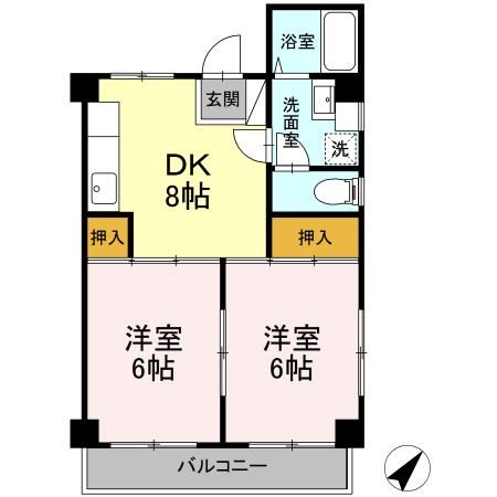 スプリングヒルズ宝 間取り