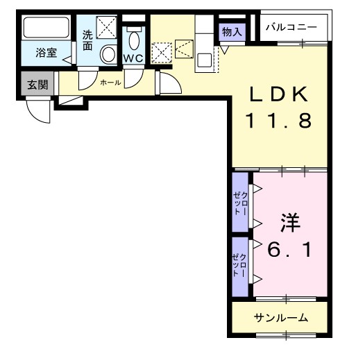 ウィンフィールド博多南 間取り