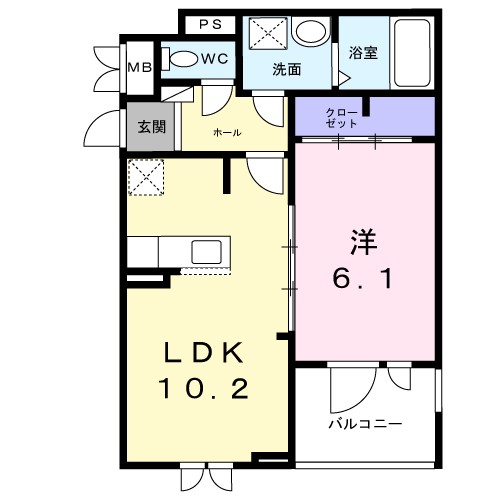 ウィンフィールド博多南 間取り