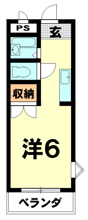 ロイヤル戸賀 間取り図