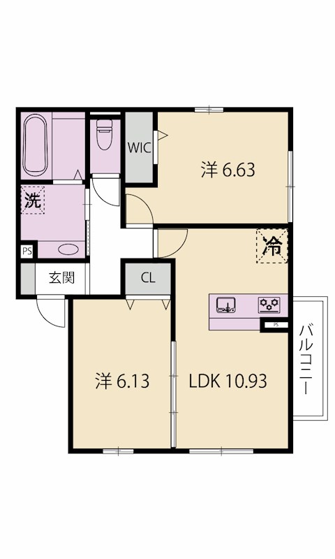 Superiage 間取り図