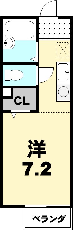 ハイツ藤井 間取り図