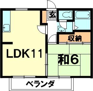 ウイステリア戸賀   間取り図