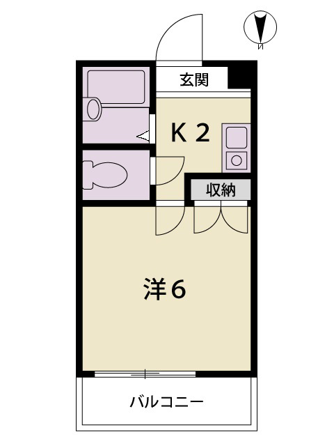 エリートNAKANOⅠ 間取り図