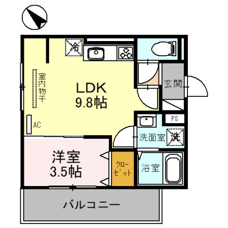 Sunsilk 間取り図