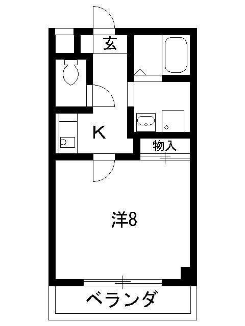 レイクパレスゼゼ    間取り図