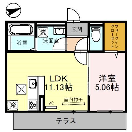 FloriaⅡ 間取り図