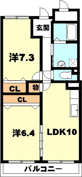 ガーデンパーク  間取り図