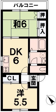 メゾンリジェール  間取り図