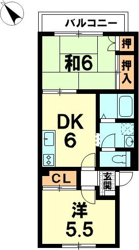 メゾンリジェール  間取り図