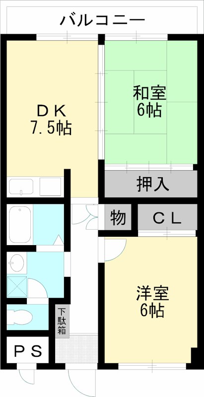 木戸マンション 間取り図