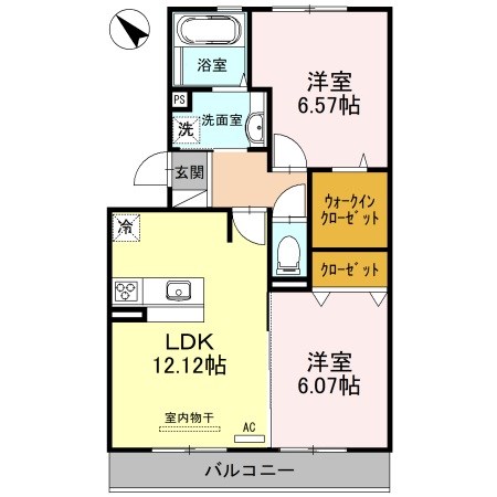 シャンピアコート 間取り図