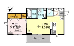 Lucent本堅田（ルーセント） 間取り図