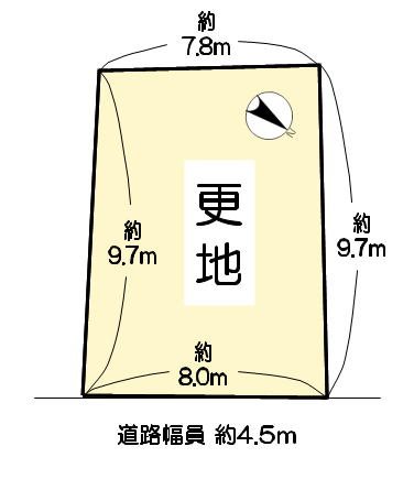 南本郷町１丁目　貸土地2 間取り図