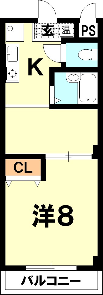 TOHNOマンション 間取り図