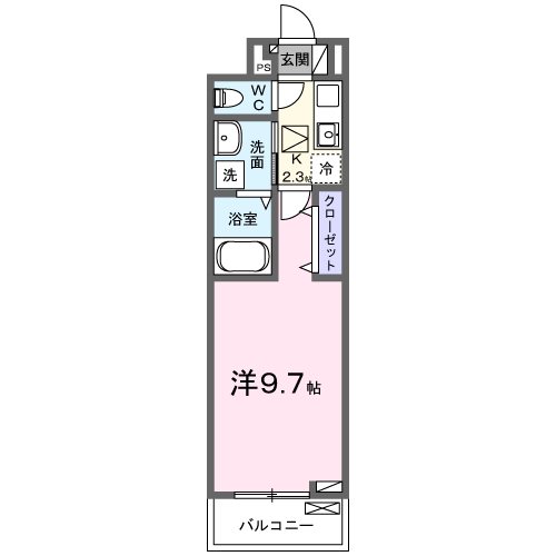 ラクーン堅田 間取り図