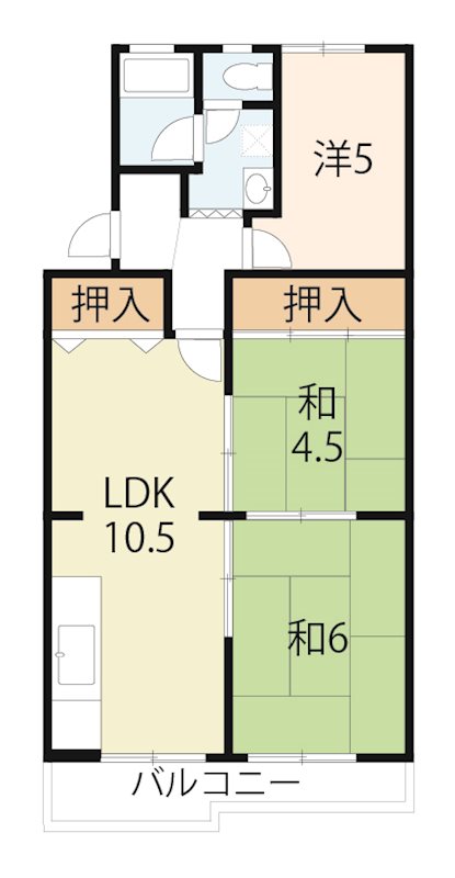 サニーハイツピア 間取り図